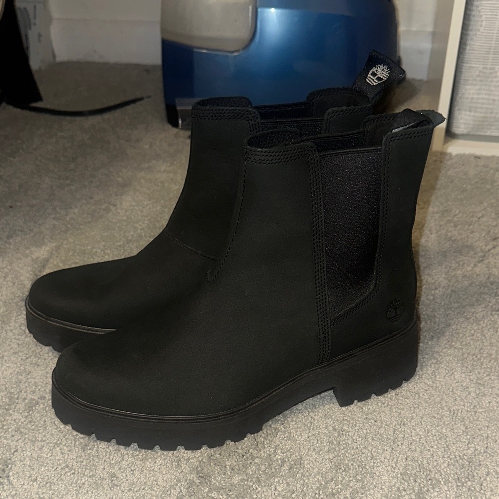 Timberland Women's Black Ankle Booties
